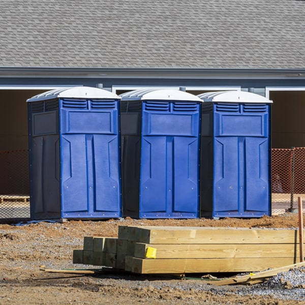 how do you ensure the portable toilets are secure and safe from vandalism during an event in Derry